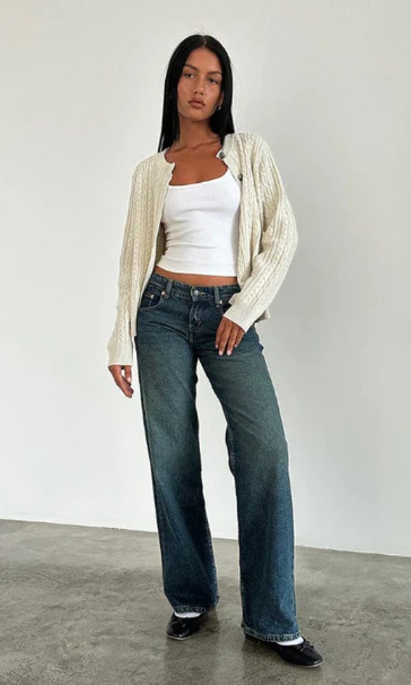 Bella Novelle low-rise jeans dames, productfoto 12