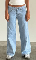 Denimblauw