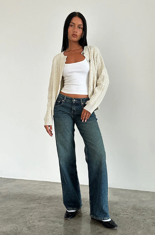 Bella Novelle low-rise jeans dames, productfoto 3