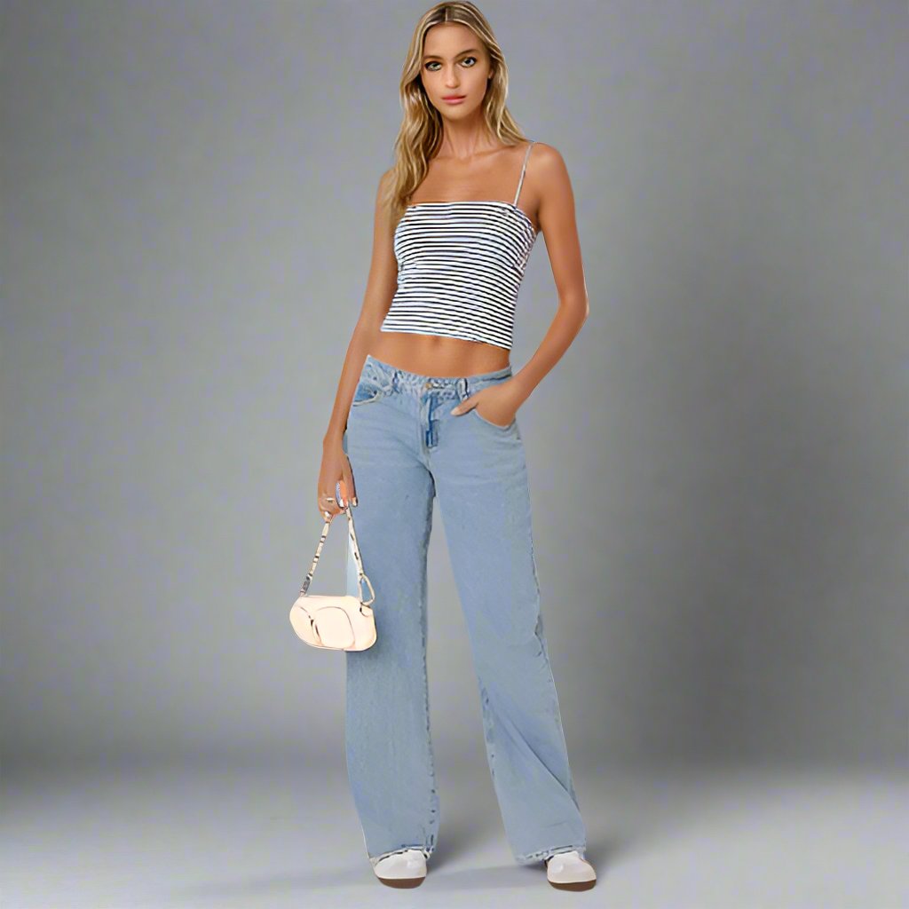 Bella Novelle low-rise jeans dames, productfoto 4
