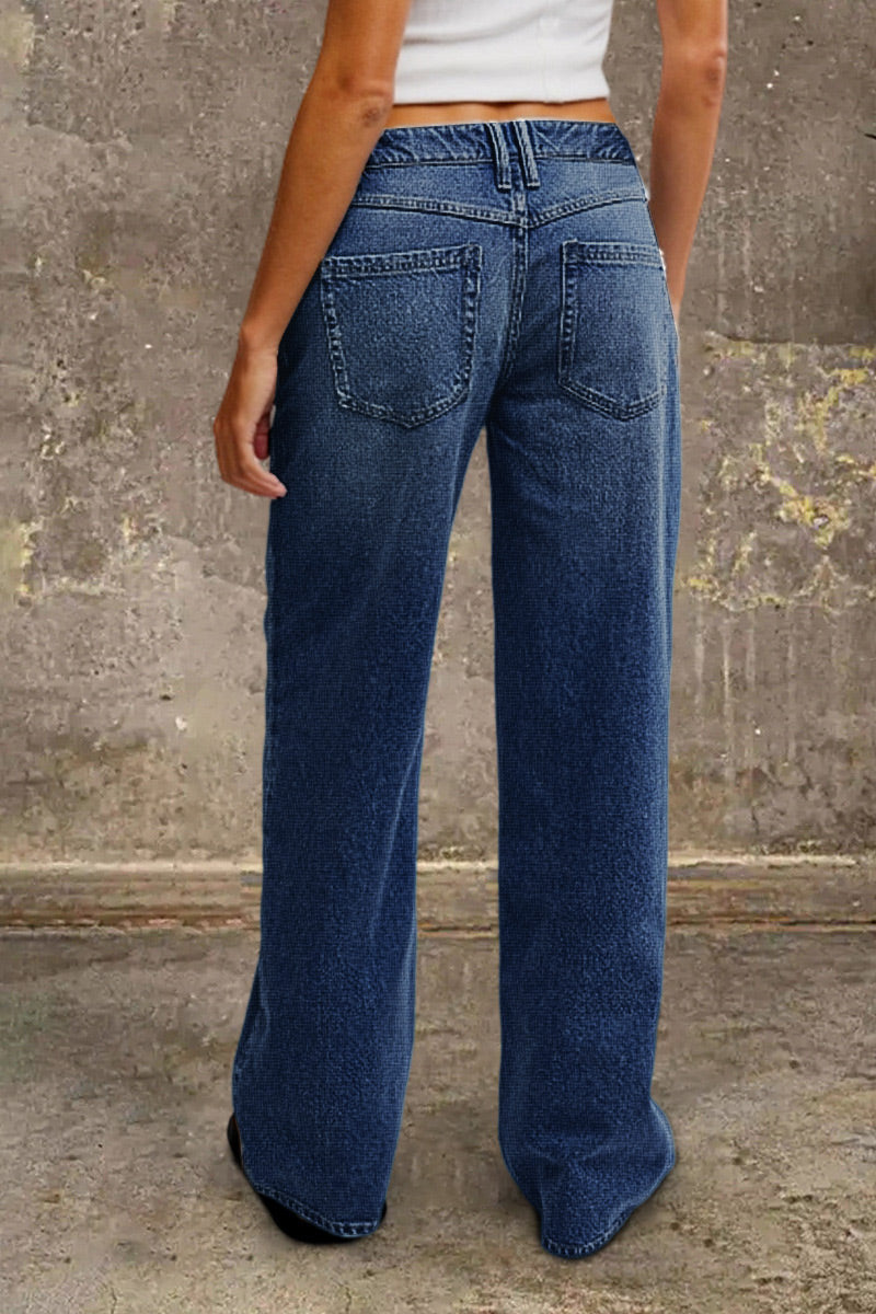 Bella Novelle jeans met recht model, productfoto
