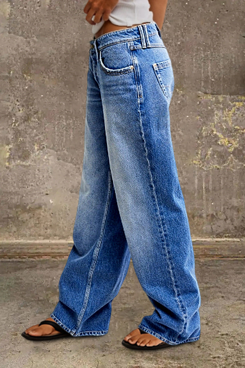Bella Novelle jeans met recht model, productfoto