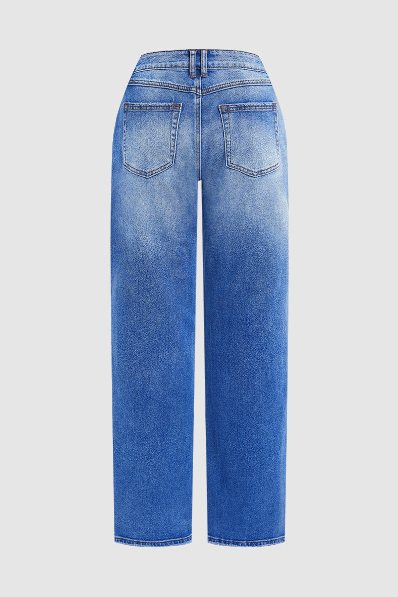 Bella Novelle jeans met recht model, productfoto