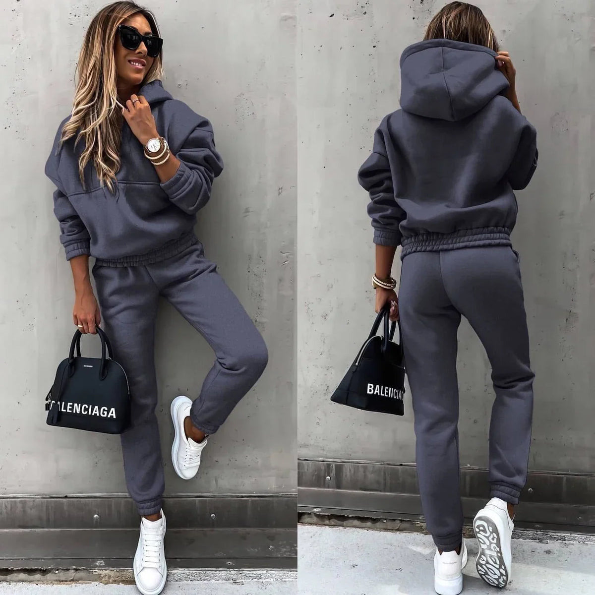 Bella Novelle joggingset, staande pose