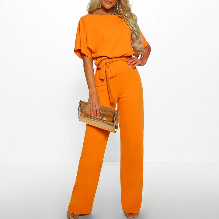 Bella Novelle jumpsuit, staande pose