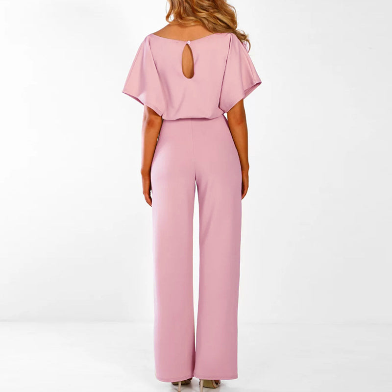 Bella Novelle jumpsuit, zittende pose