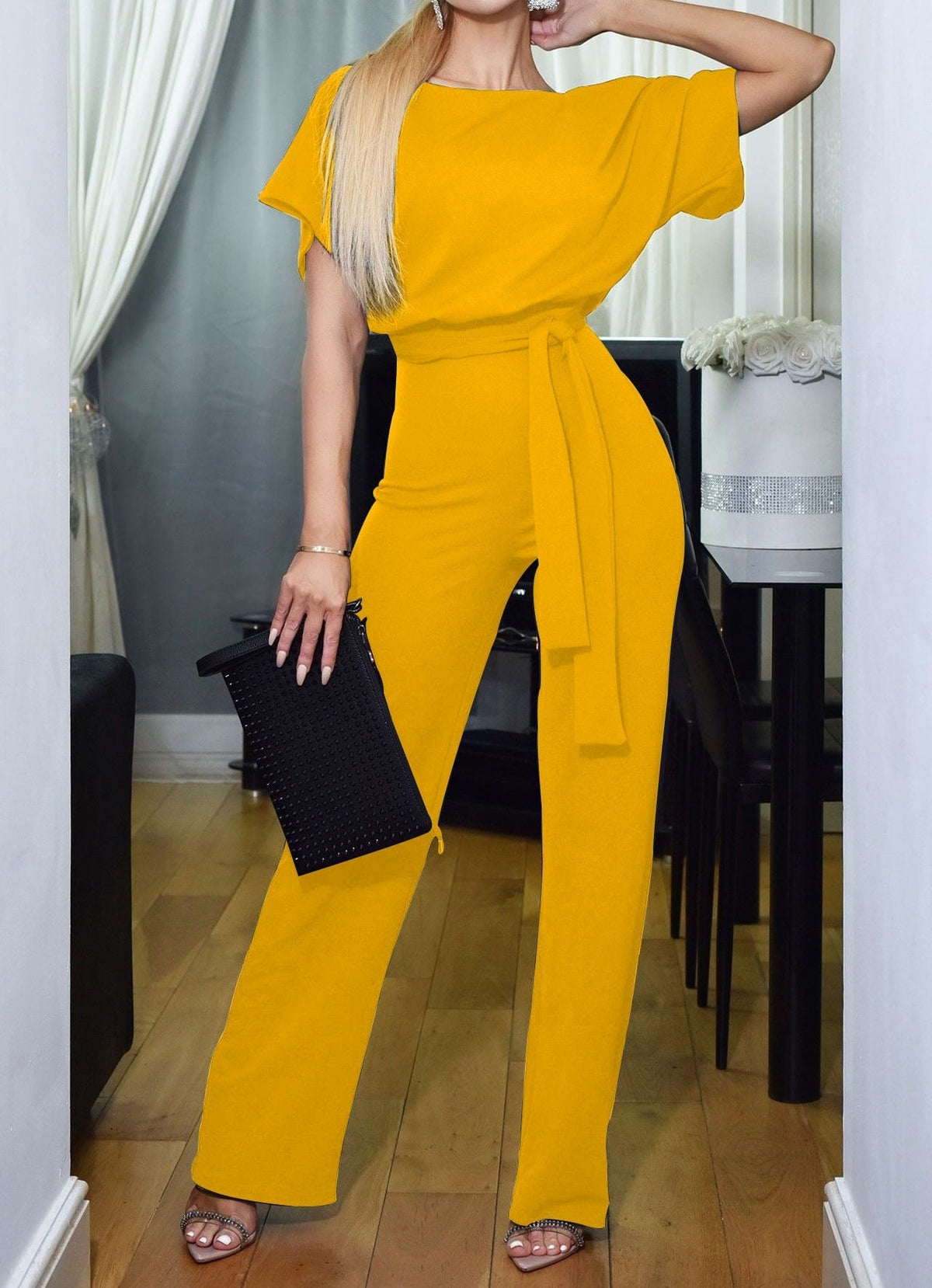 Bella Novelle jumpsuit, achteraanzicht
