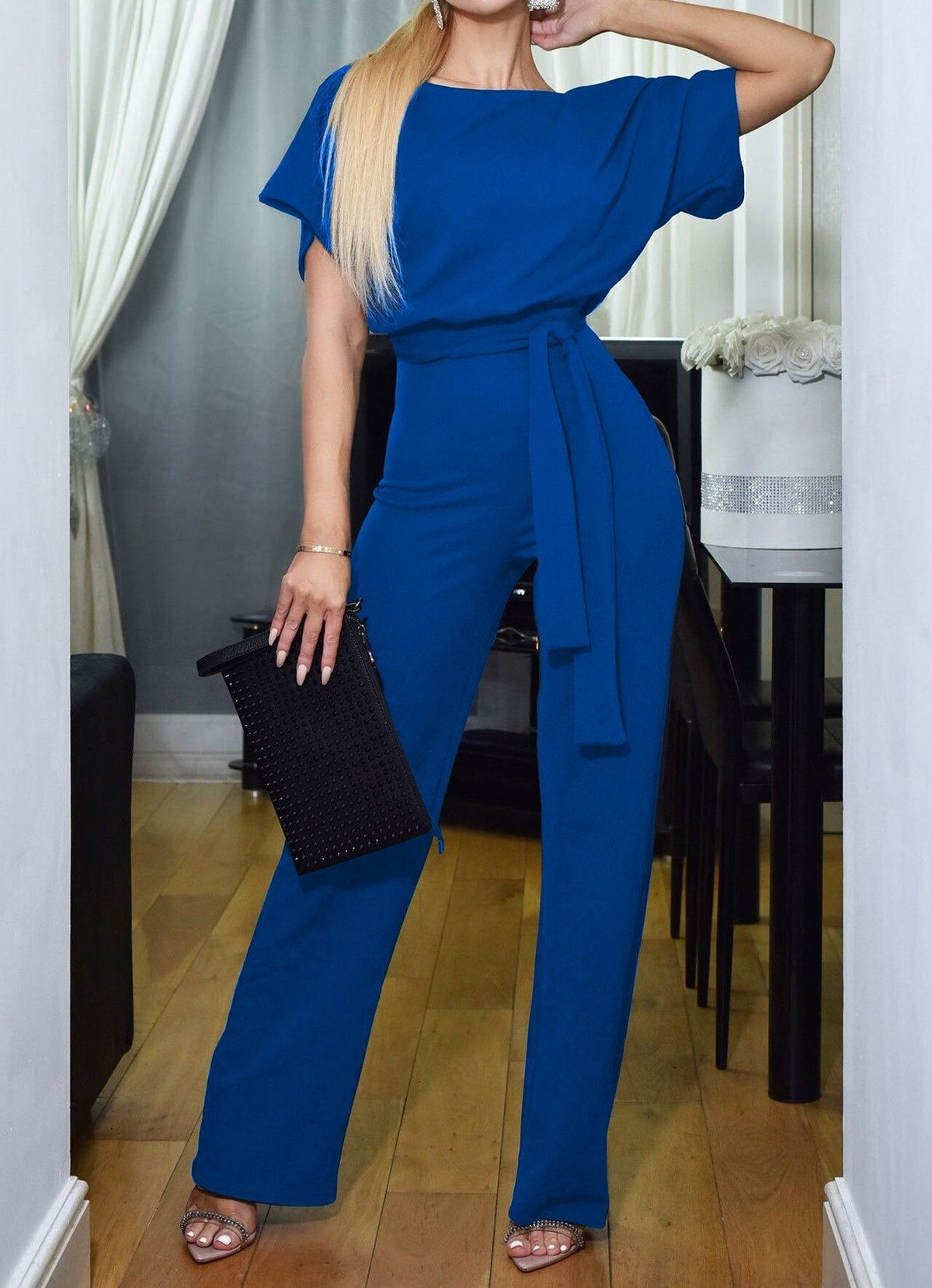 Bella Novelle jumpsuit, vooraanzicht