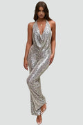 Bella Novelle jumpsuit in Zilver