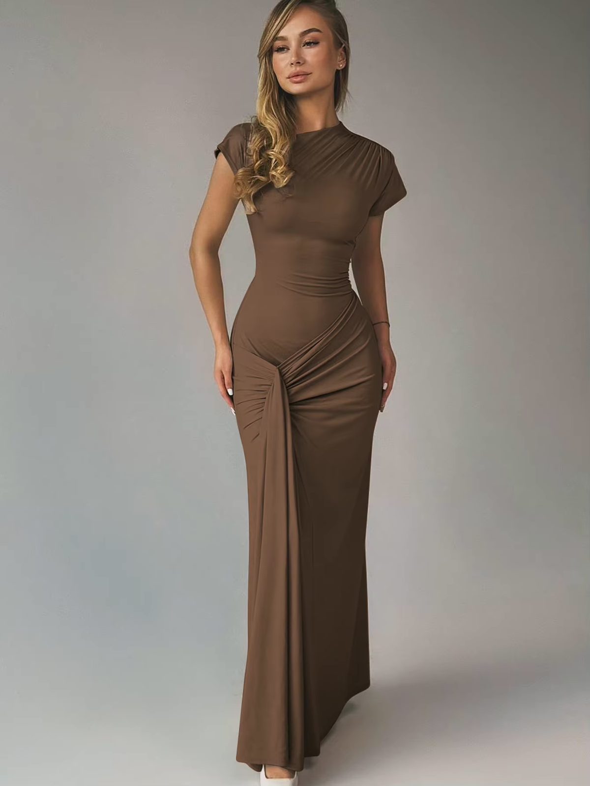 Bella Novelle maxi jurk dames, productfoto 2
