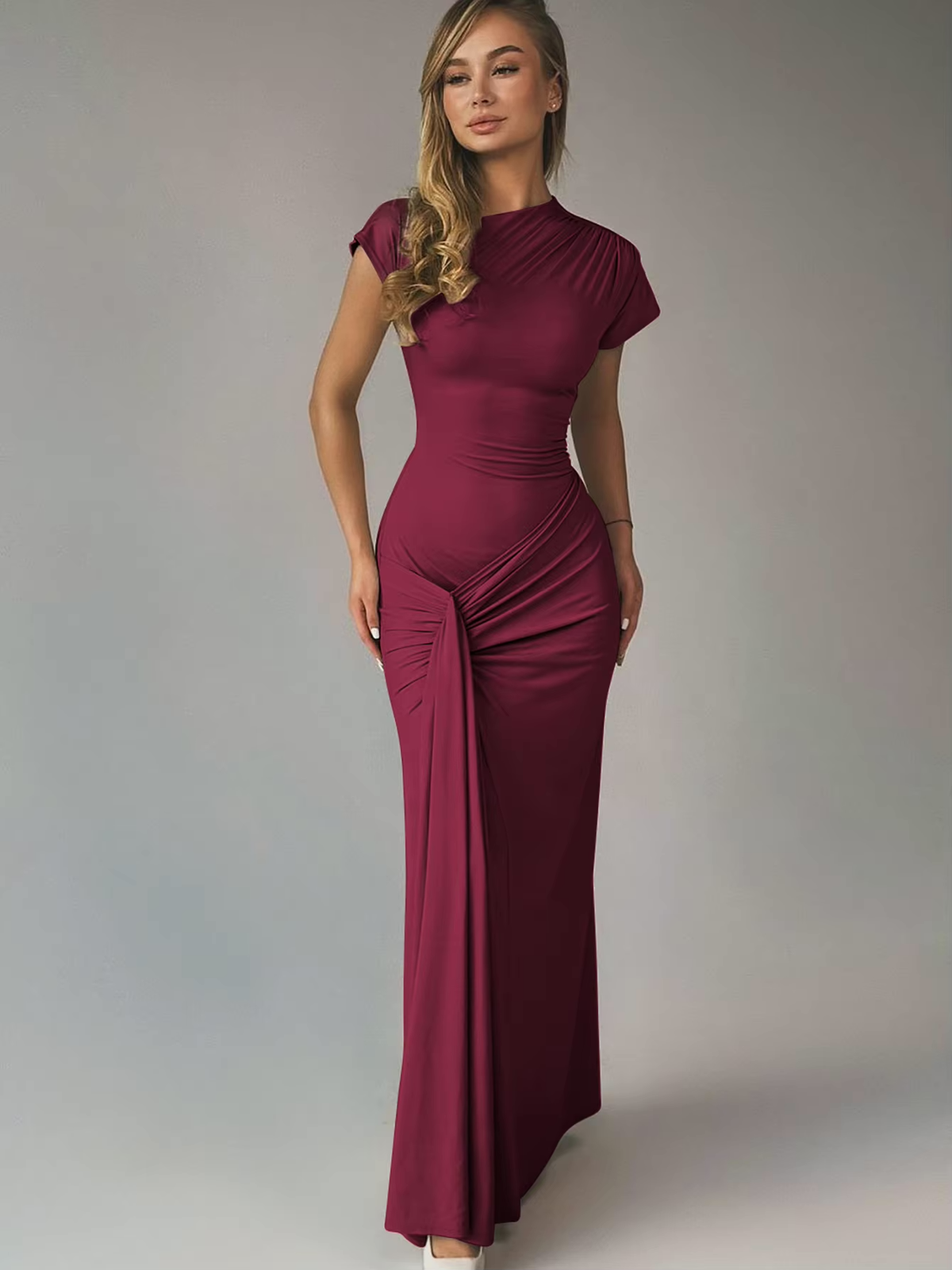 Bella Novelle maxi jurk dames, productfoto 5