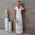 Bella Novelle kanten maxi jurk dames, productfoto