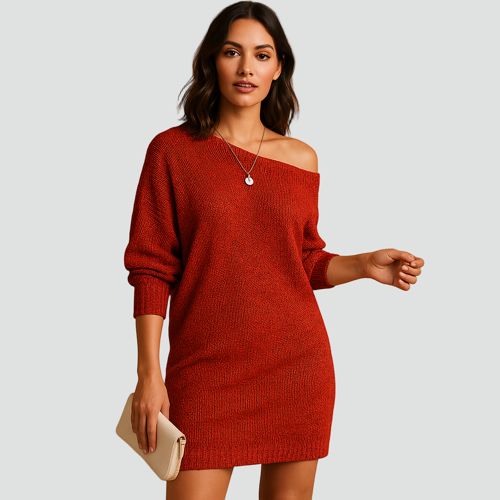 Bella Novelle jurk in Rood