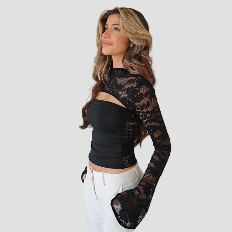 Bella Novelle kanten top, productfoto