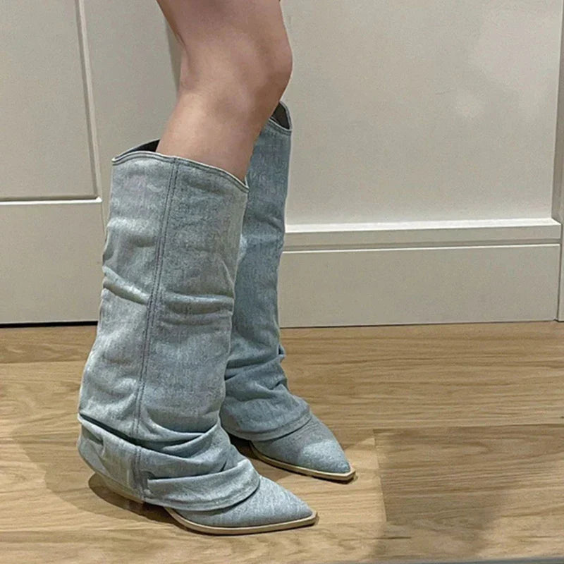 Bella Novelle cowboy laarzen dames, productfoto 2