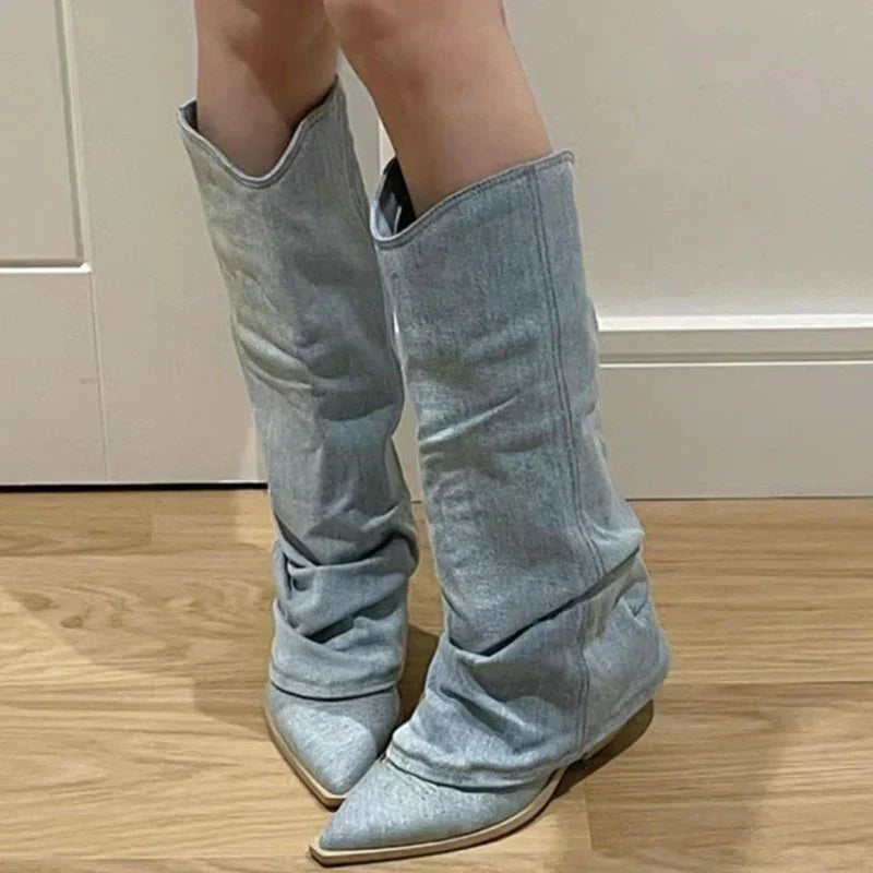 Bella Novelle cowboy laarzen dames, productfoto