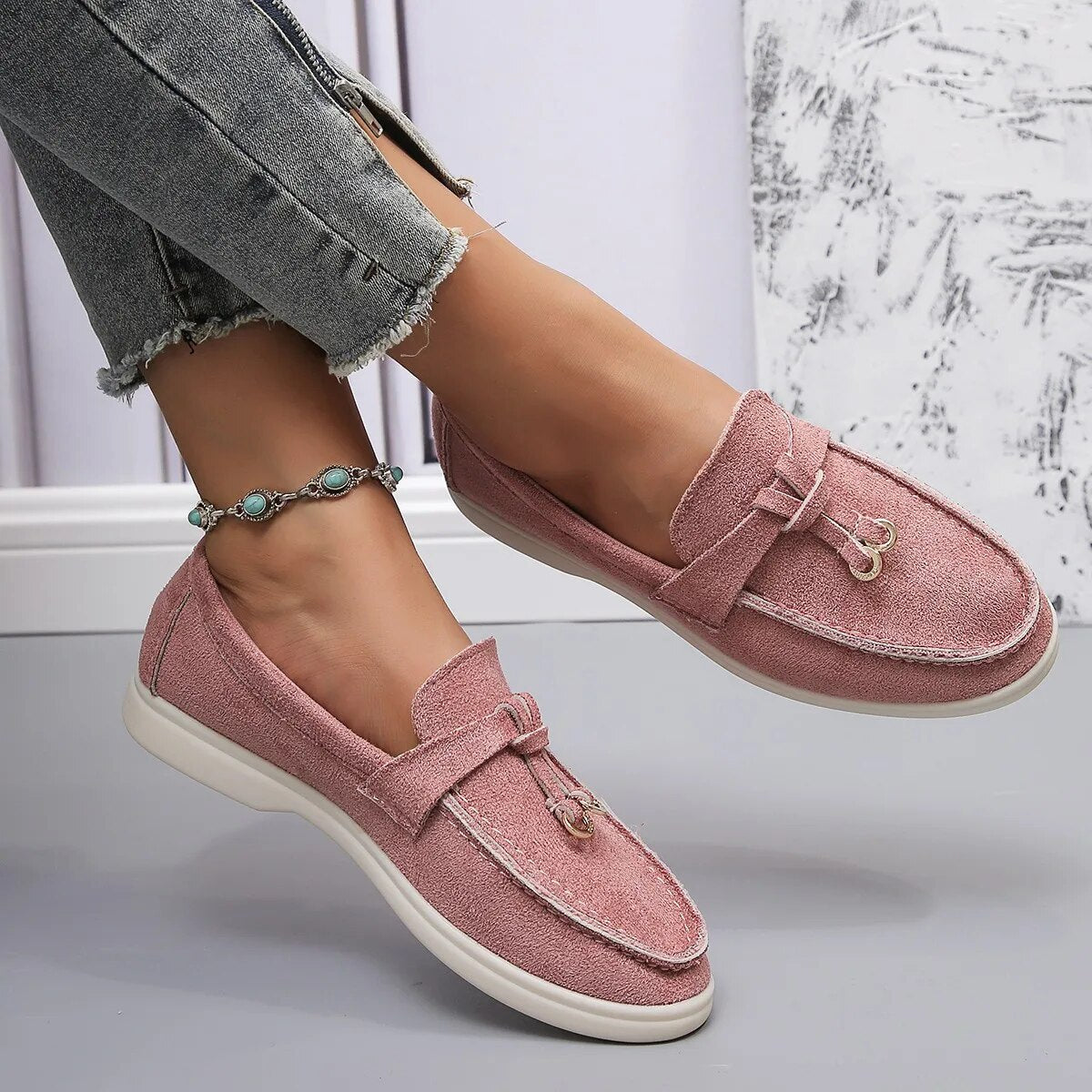 Bella Novelle loafers, achteraanzicht