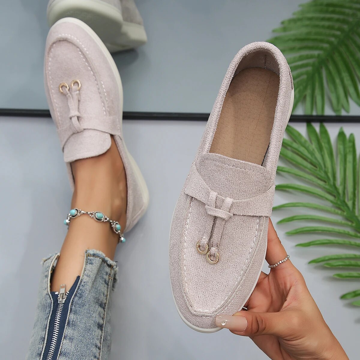 Bella Novelle loafers, zijaanzicht
