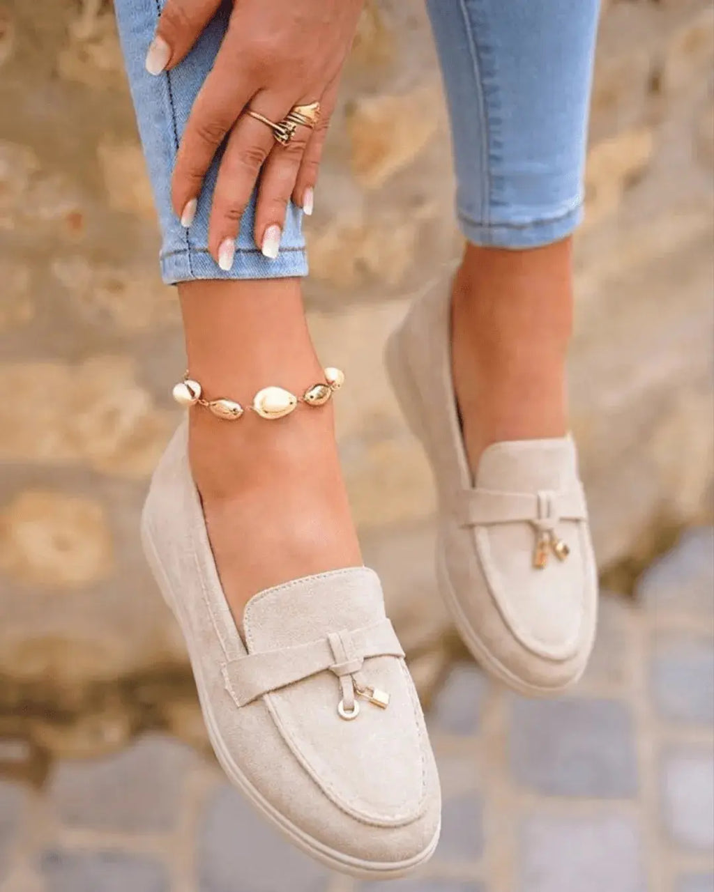 Bella Novelle loafers in Beige