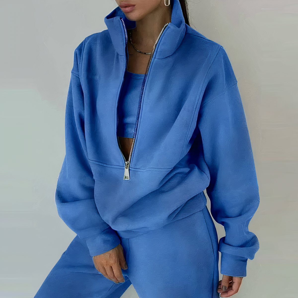 Bella Novelle fleece loungeset dames, productfoto 7