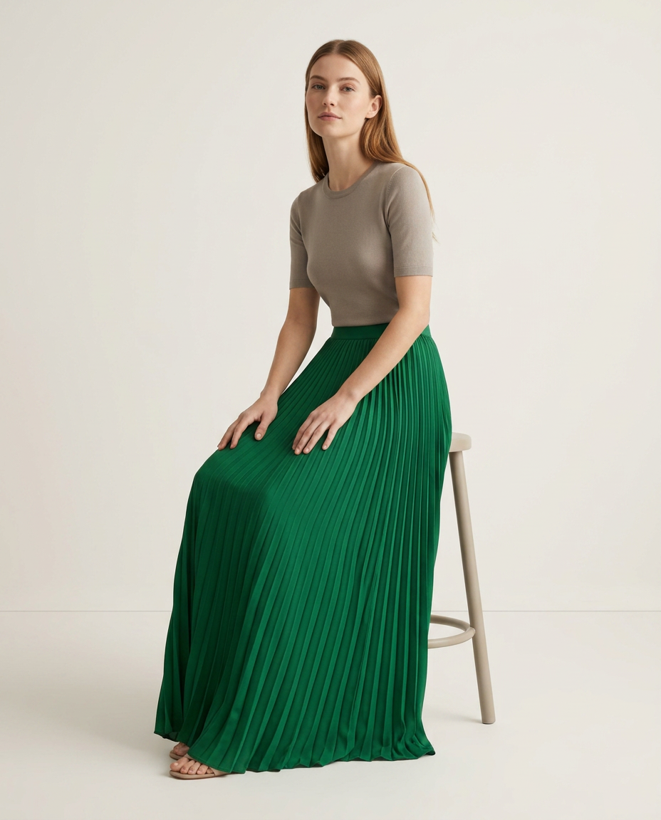 Bella Novelle maxi rok, zittend