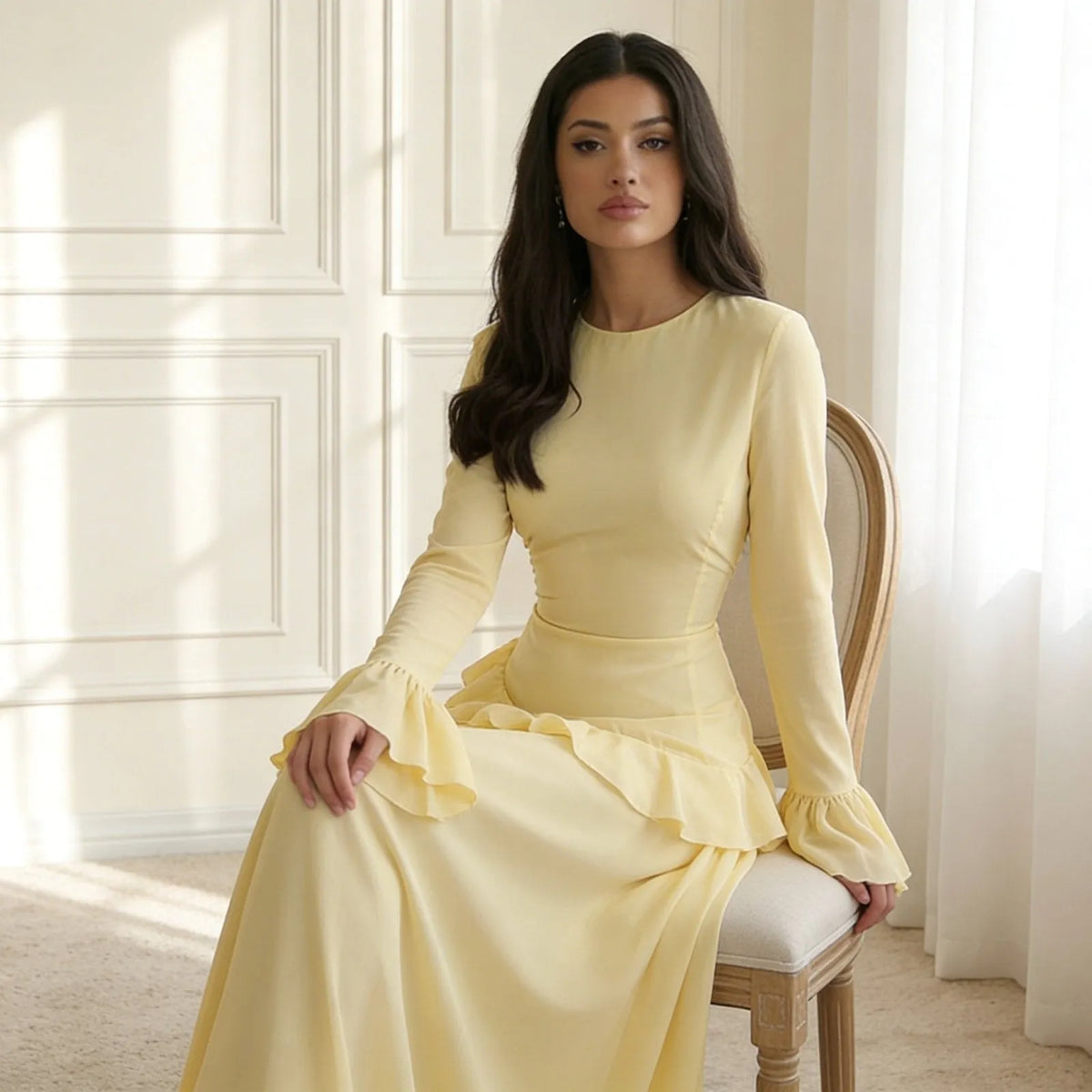 Bella Novelle maxi-jurk, productfoto
