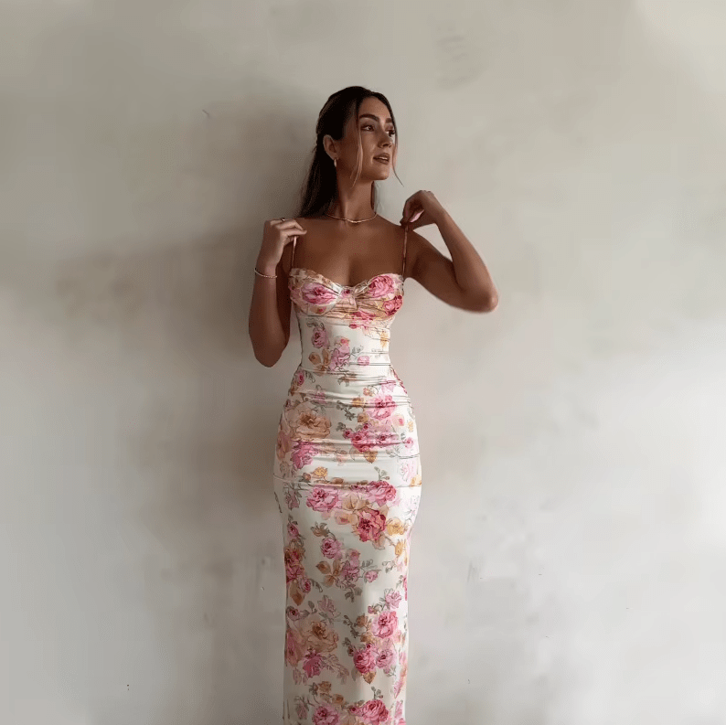 Bella Novelle maxijurk, productfoto