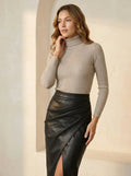 Bella Novelle midirok in Zwart