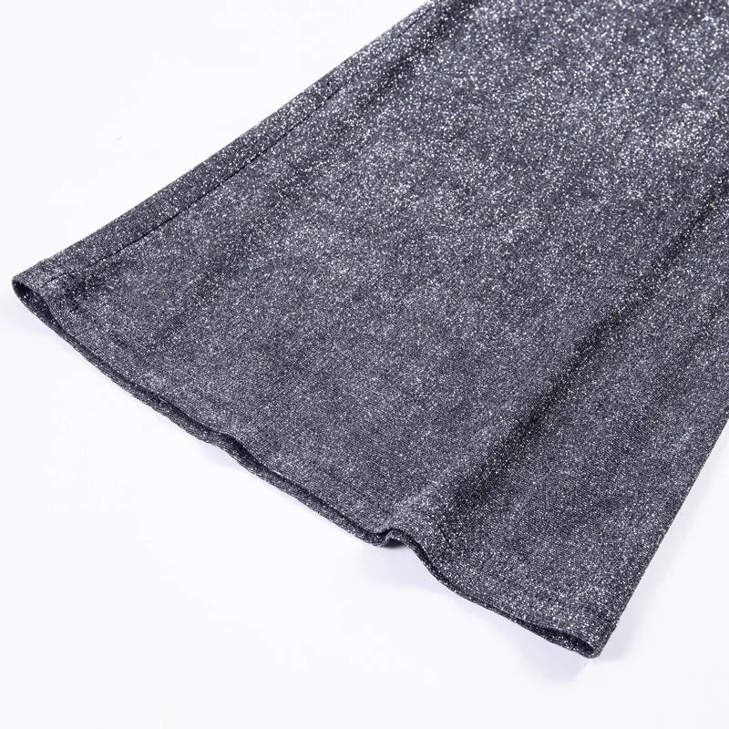 Bella Novelle flared glitter pantalon, productfoto