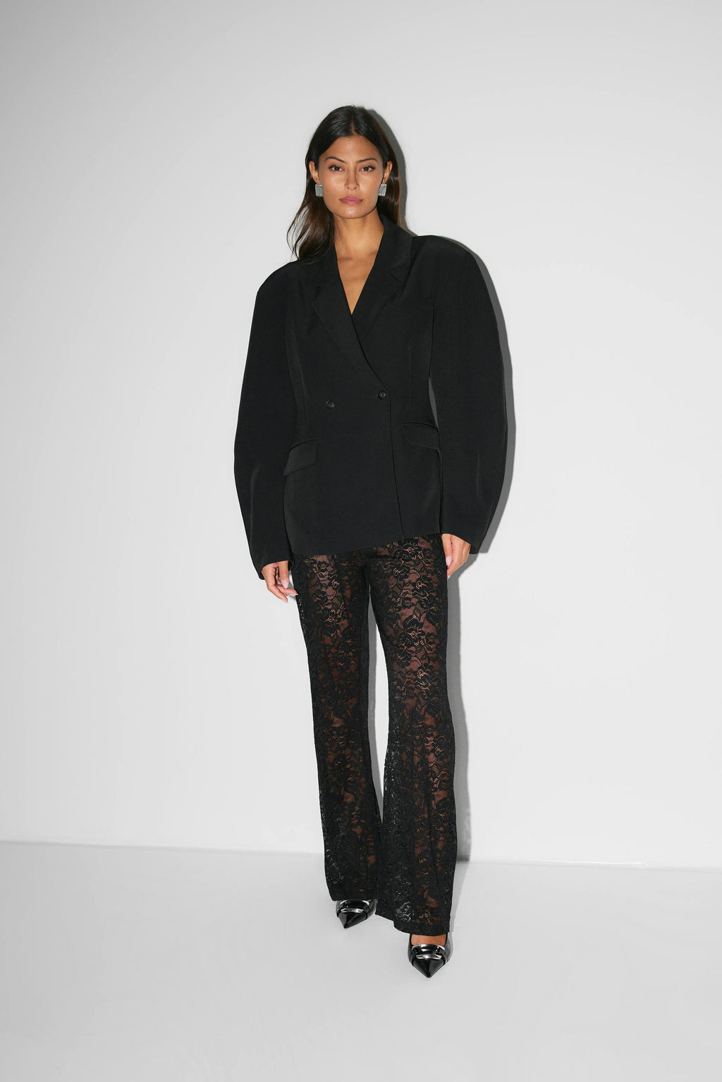 Bella Novelle kanten pantalon dames, productfoto 1