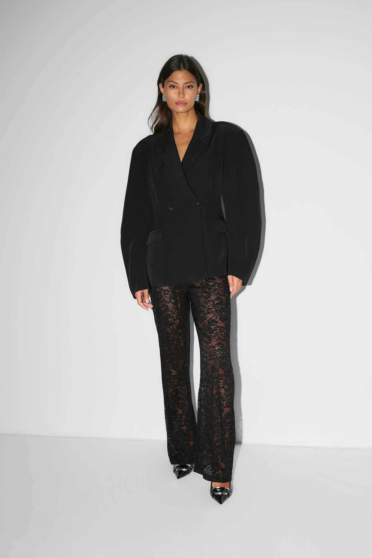 Bella Novelle kanten pantalon dames, productfoto 1