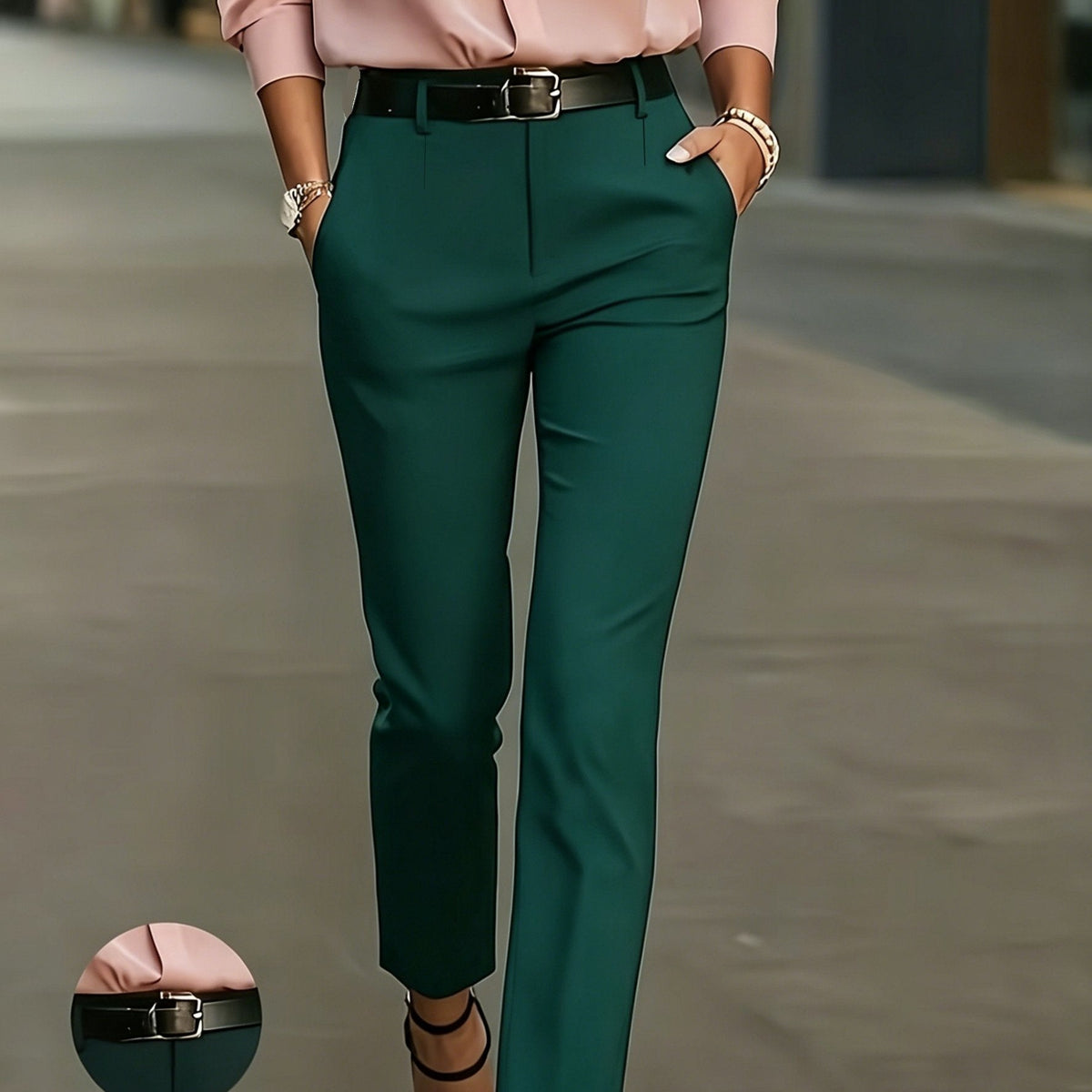 Bella Novelle pantalon dames slim fit, productfoto 13