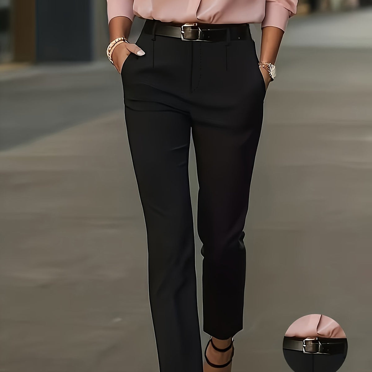 Bella Novelle pantalon dames slim fit, productfoto 18