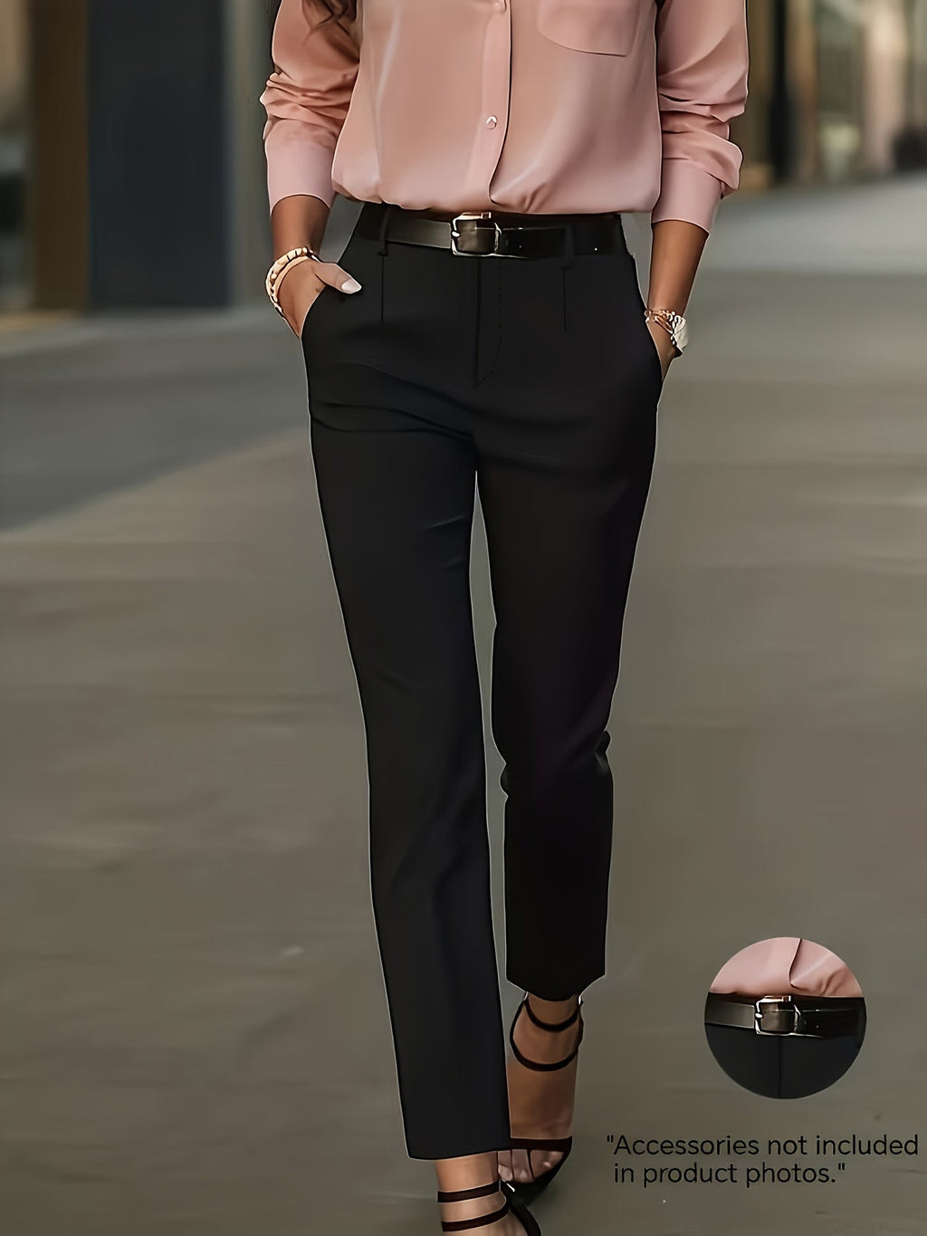 Bella Novelle pantalon dames slim fit, productfoto 8