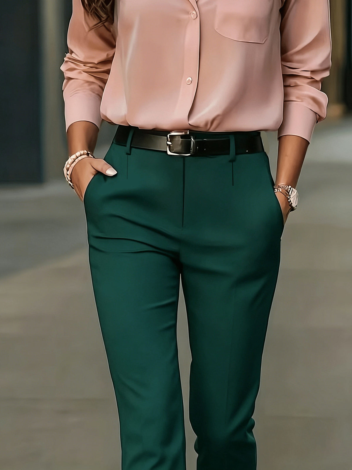 Bella Novelle pantalon dames slim fit, productfoto 9