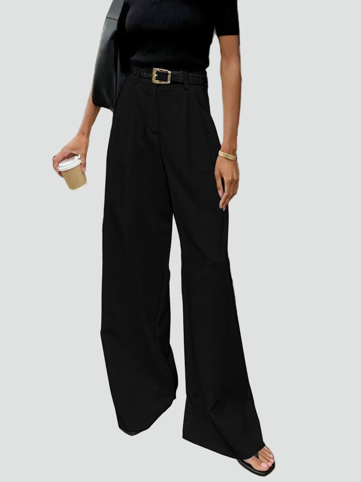 Bella Novelle pantalon in Zwart