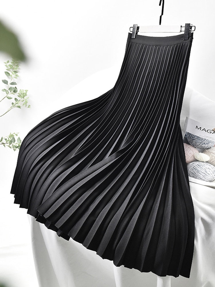 Bella Novelle plissé rok dames, productfoto 2