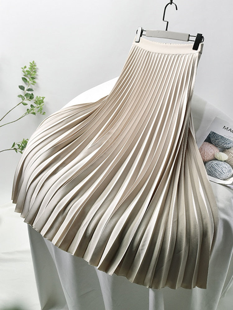 Bella Novelle plissé rok dames, productfoto 1