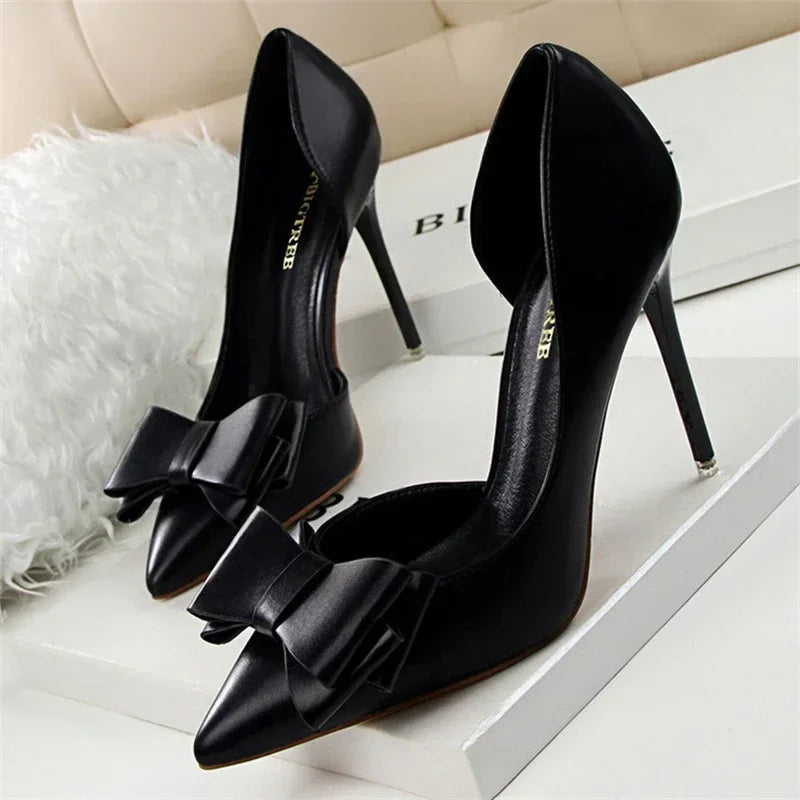 Bella Novelle pumps met strik dames, productfoto 10