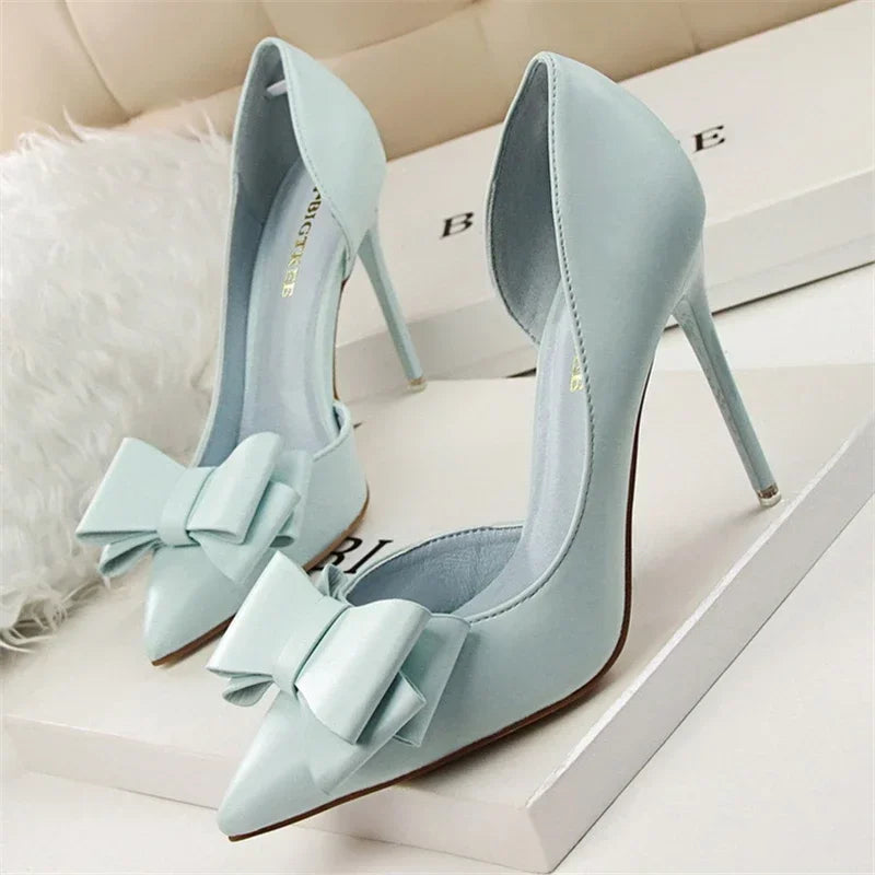 Bella Novelle pumps met strik dames, productfoto 5