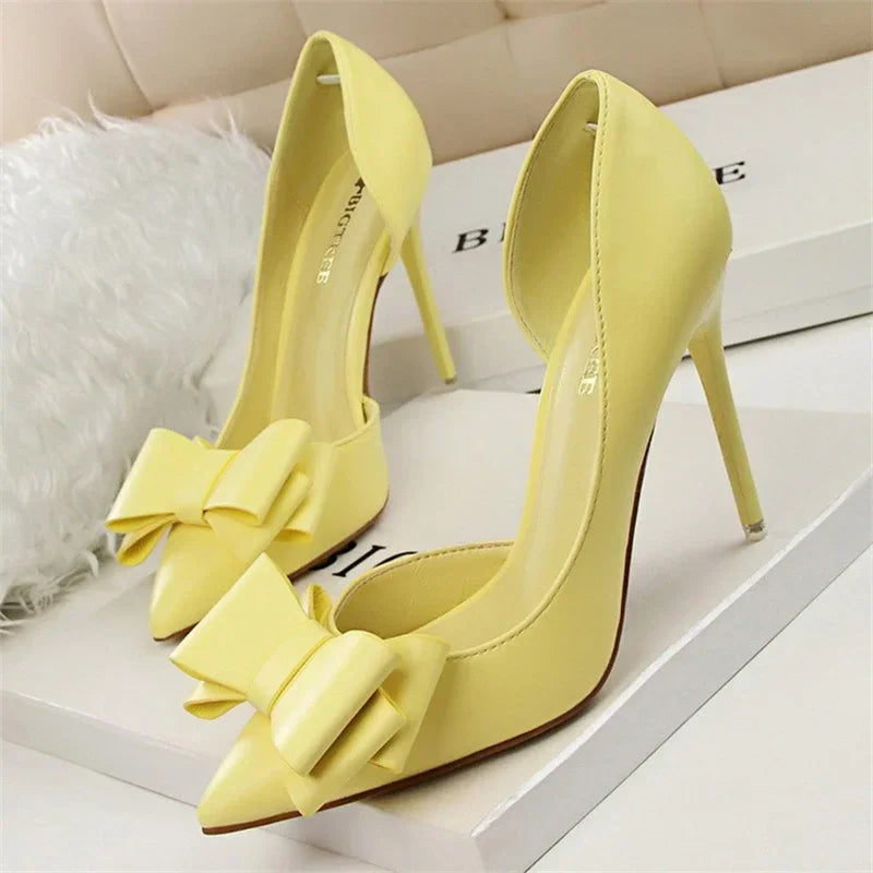 Bella Novelle pumps met strik dames, productfoto 8