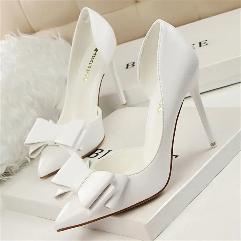Bella Novelle pumps met strik dames, productfoto 9