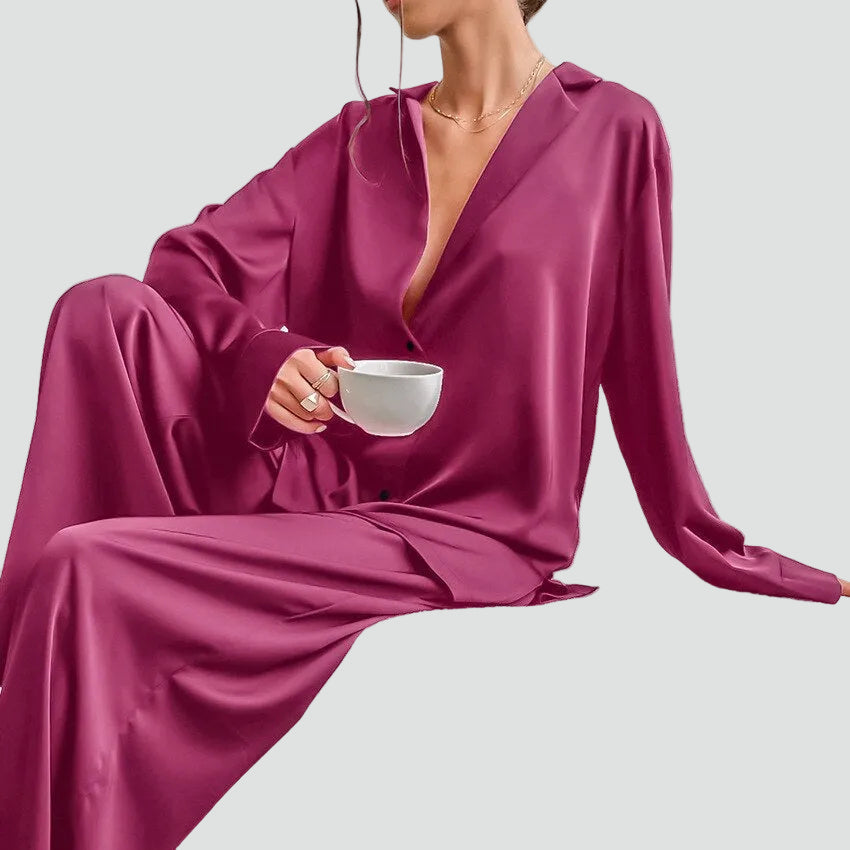 Bella Novelle pyjama in Roze