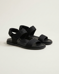 Bella Novelle sandalen met comfortabel voetbed in zwart, productfoto