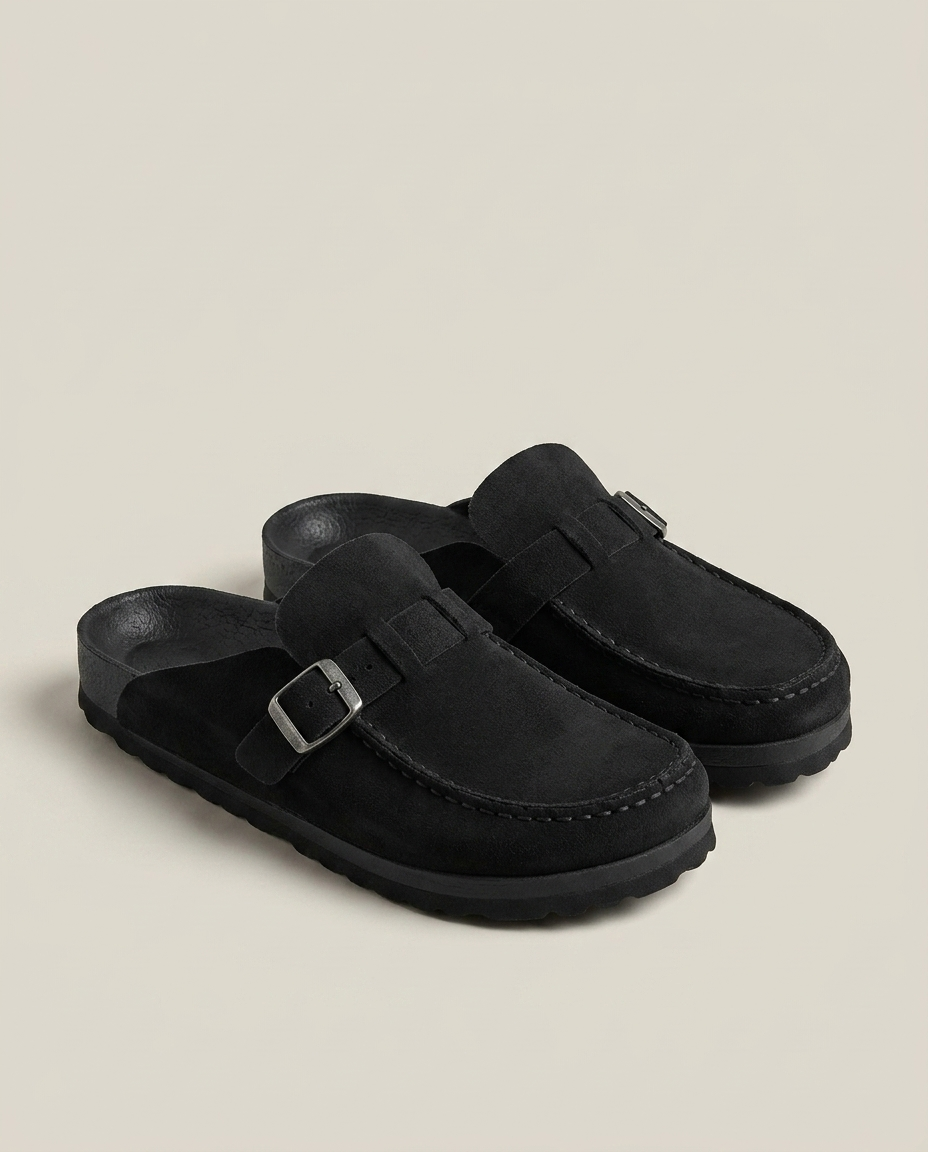 Bella Novelle sandalen met gevormd voetbed in zwart