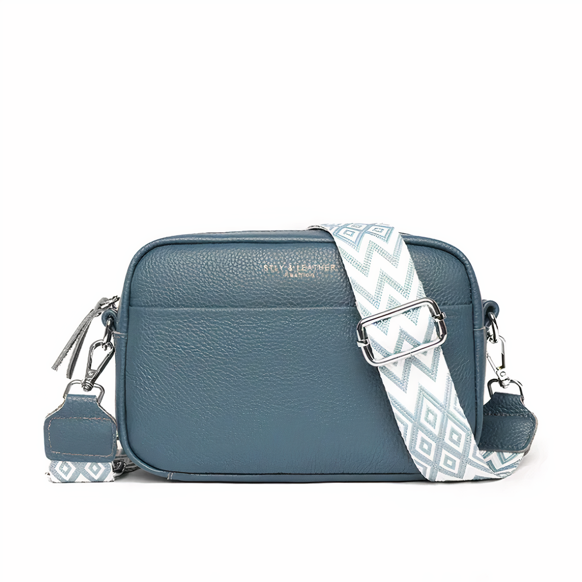 Bella Novelle compacte schoudertas in blauw