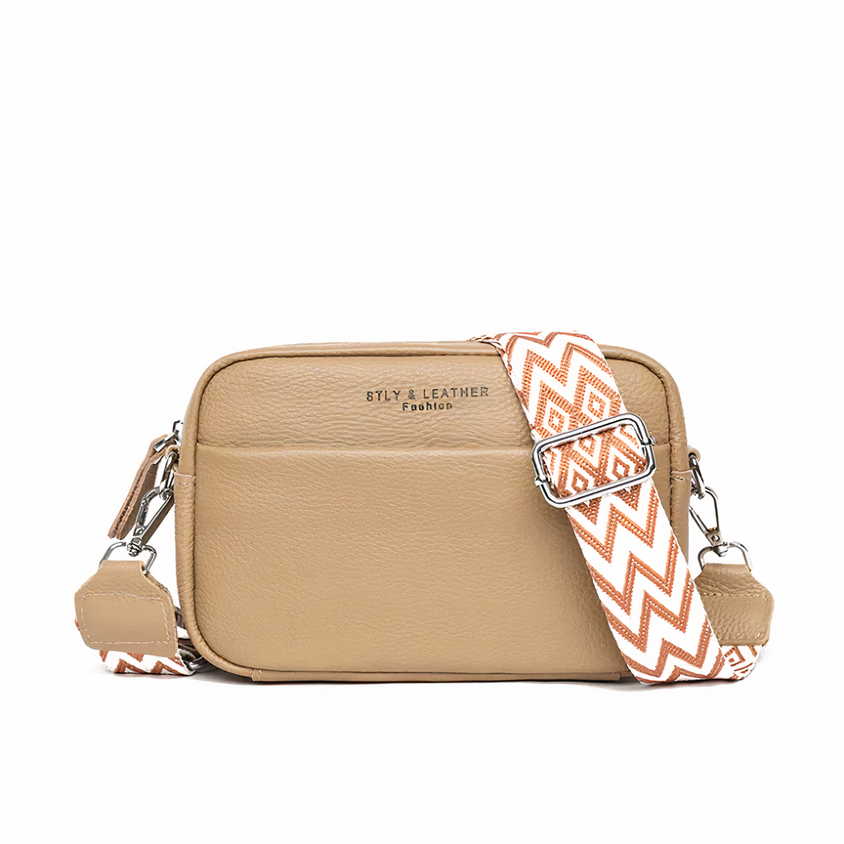 Bella Novelle compacte schoudertas in khaki