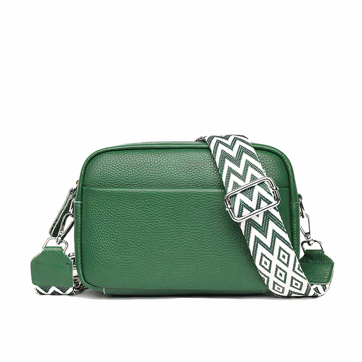 Bella Novelle compacte schoudertas in groen