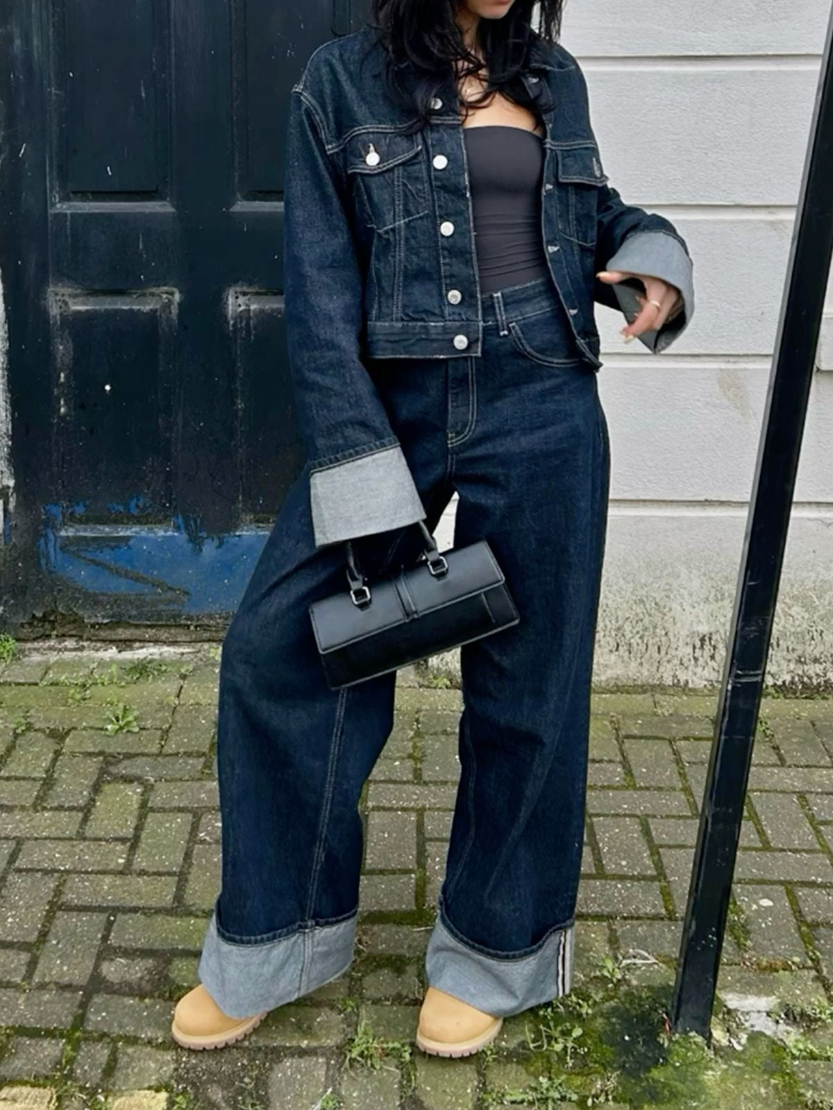 Bella Novelle denim set dames, productfoto 7