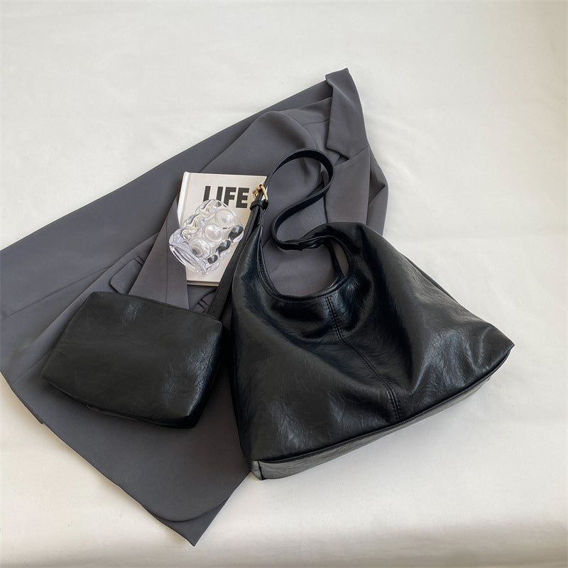 Bella Novelle vintage shopper van kunstleer, productfoto